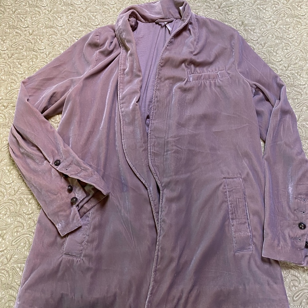 Free people velvet jacket
